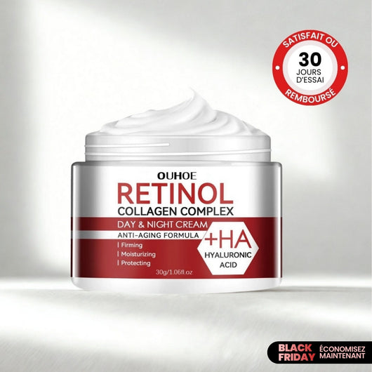 Crème hydratante au rétinol